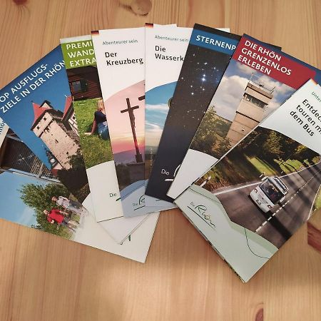 Fewo Wildflecken - Ferienwohnung Rhoen Neubau 2021 Eksteriør billede